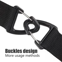 Heavy Cable Cord Storage with Triangle Buckle Wire Manager Power Cord Management Nylon Belt Keychain Straps for Cable Hoses 6