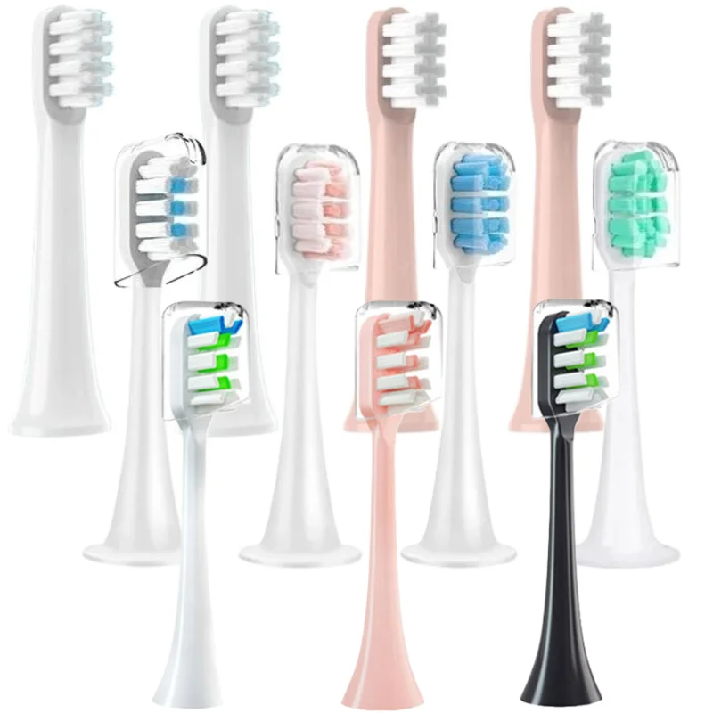 플라스틱 구강 보호를 위한 전동 칫솔 홀더와 함께 사용할 수 있는 휴대용 브러시 헤드 D12 D18 D29 D34 Pro 1000 600 690 700 D20 D17 8 전기 음파 칫솔 교체용 브러시 헤드, Soocas X3 X3U X5 Mijia T100 T300 T500 T700, Soocare 노즐