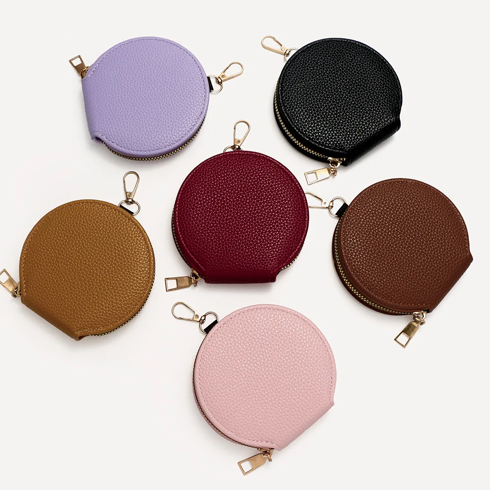 Zipper Coin Purse Multifunctional Key Bag Storage Case Keychain Travel Bag Pendant Accessories Portable Pouch For Women