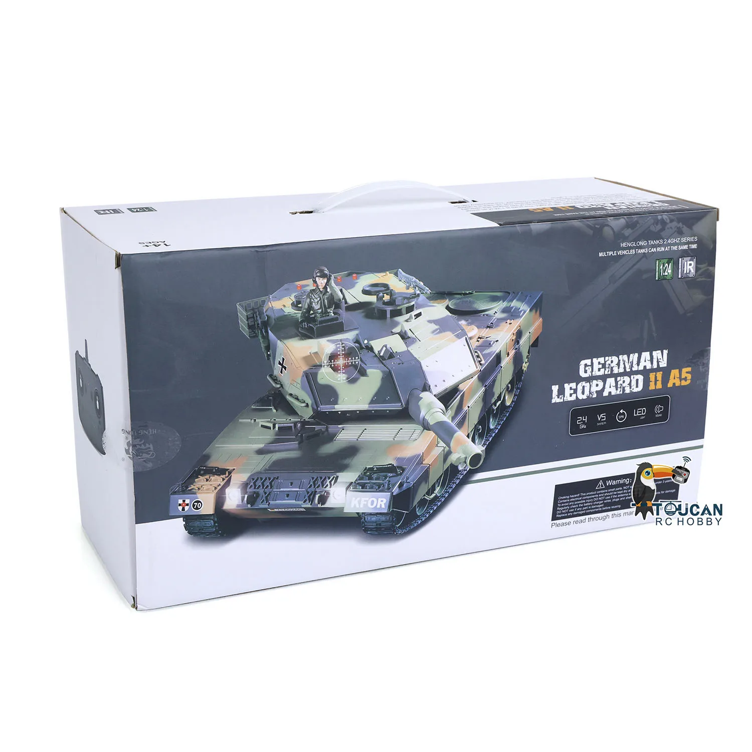 Sc4ae939a4d354bf29fa2ae5ae6e00d1ec Heng Long 3809 1/24 미니 RC 탱크 Leopard2A5 원격 제어 전투 탱크 모델 BB 적외선 전투 판처 차량 자동차 모델 장난감