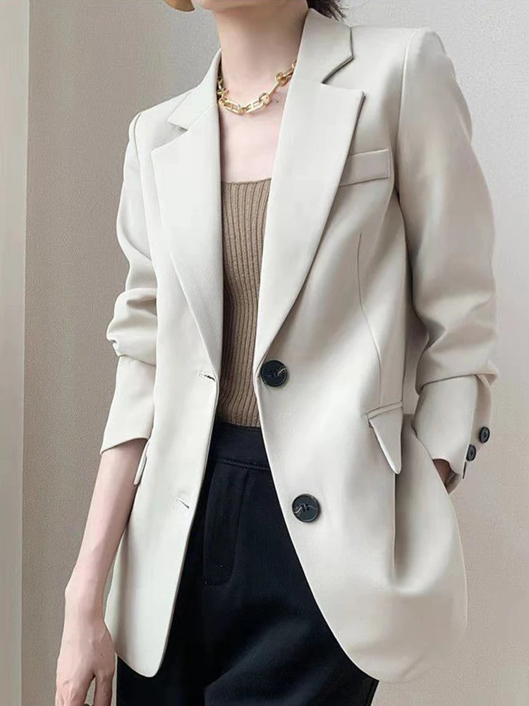 

UNXX Petite Suit Jacket for Women 2024 Spring/Autumn New Korean Style Elegant Chic Design Niche Casual Career Suit High Quality