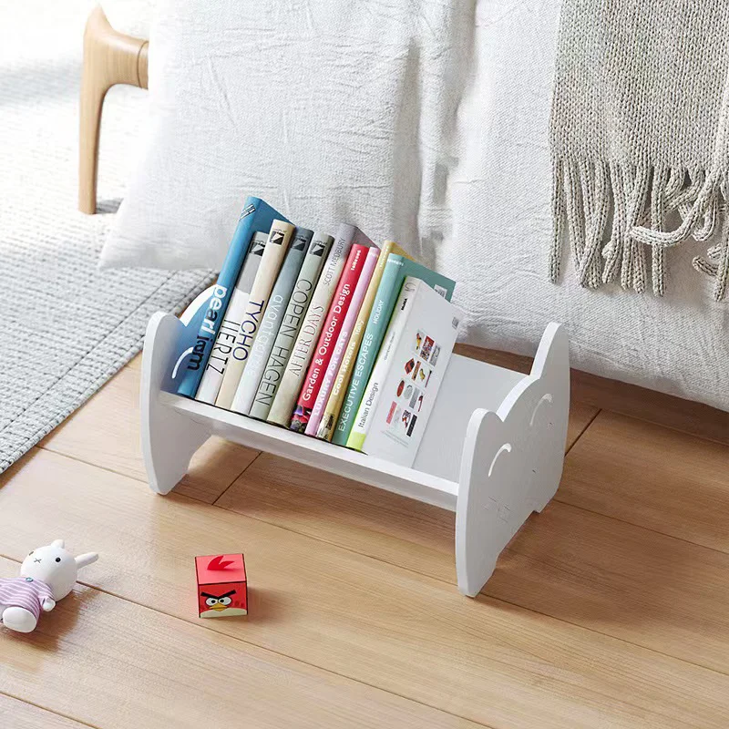 Simple Desktop Bookshelf Storage Rack Multifunctional Children's Book Storage Rack Household Small Organizing Textbook