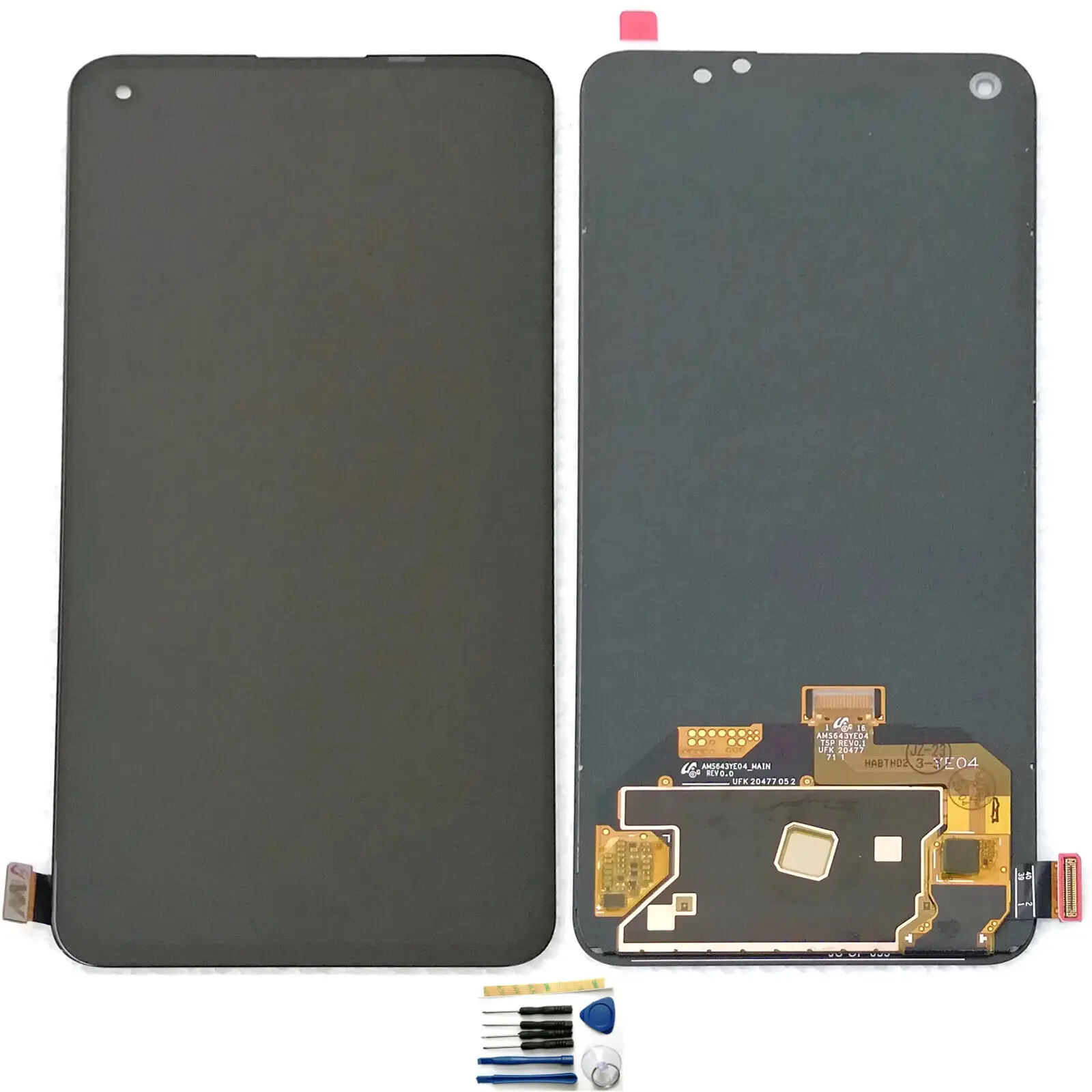 

ЖК-дисплей 6,43 дюйма для OnePlus Nord 2T CPH2399 CPH2401 с сенсорным экраном и цифровым преобразователем