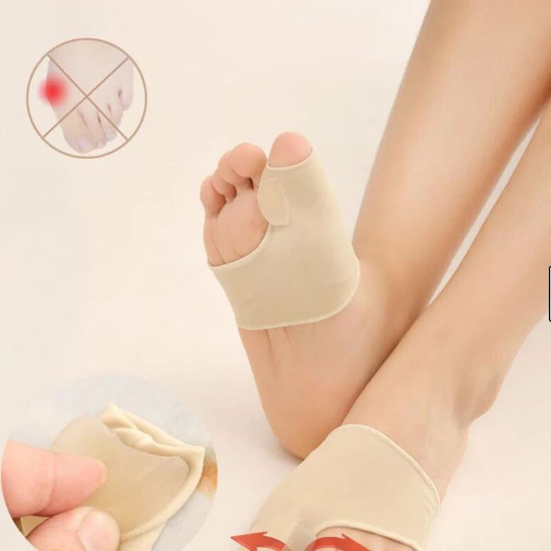 

Silica Gel Feet Bone Thumb Adjuster Toe Separator Hallux Valgus Bunion Corrector Orthotics Correction Pedicure Straightener