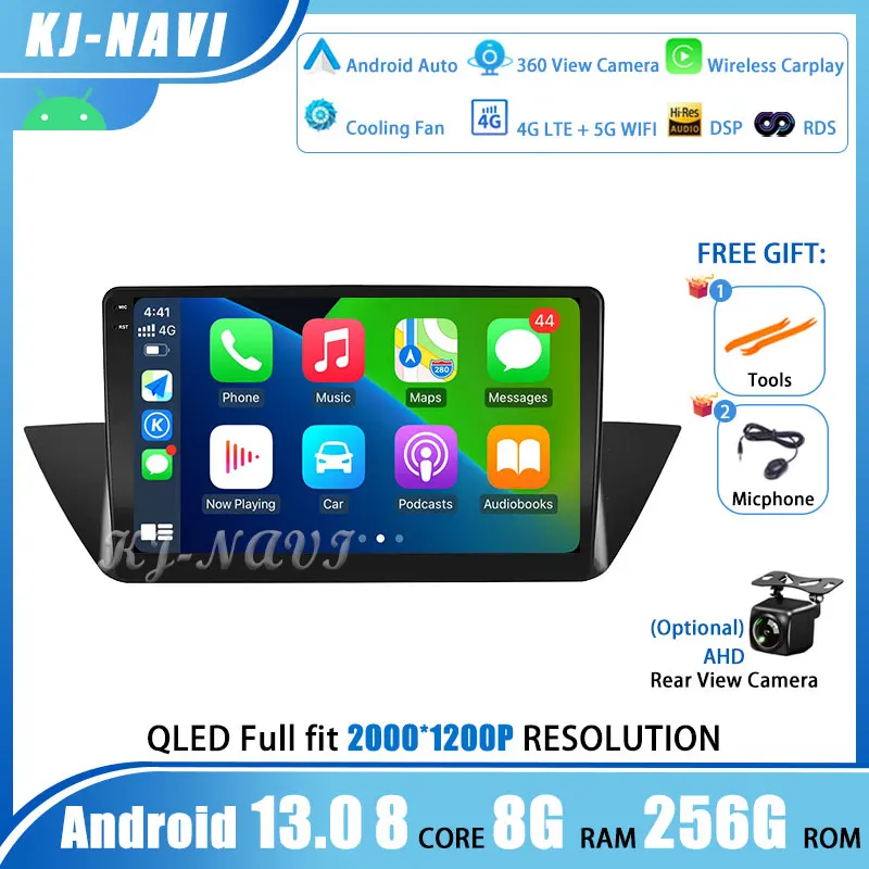 

Android 13 For BMW X1 E84 2009 - 2012 Car Radio Multimedia Video Players Auto CarPlay GPS Navigation