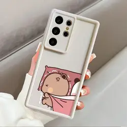 Adorable DUDU BUBU Couple Phone Case Cover - Galaxy S25+ (Mix03)