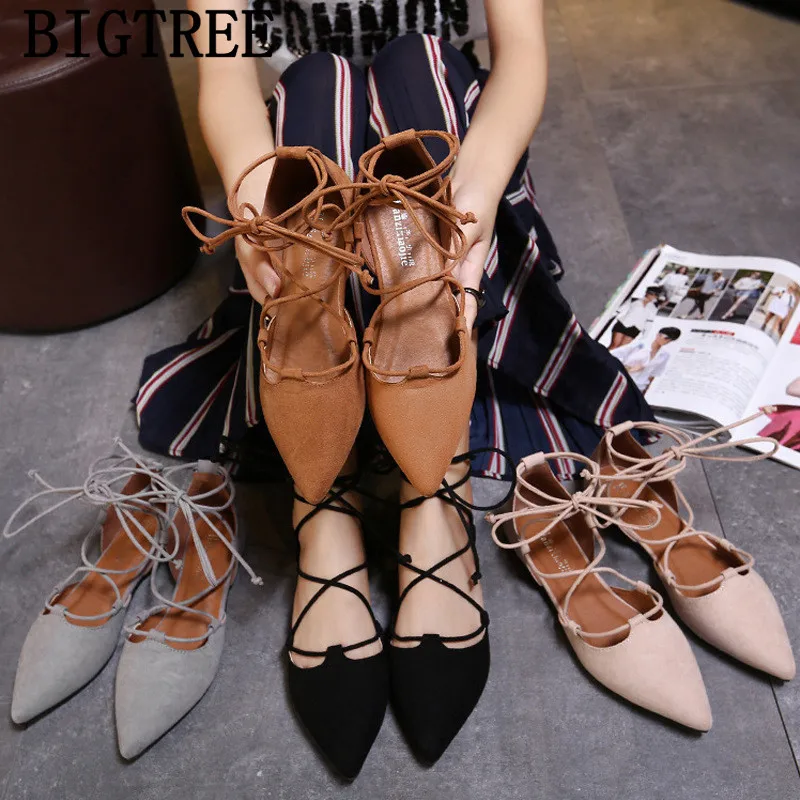 Gladiator Shoes Pointed Toe Flats Creepers Loafers Women Harajuku Shoes Woman Luxury Women Designers Chaussures Femme