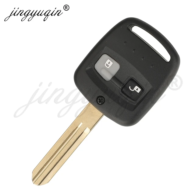 Jingyuqin สําหรับ Subaru Forester 2000-2010 Impreza 2001-2007 315MHz FSK/433Mhz ถาม 4D62 รีโมทกุญแจรถ Fob ควบคุม 2 ปุ่ม 4
