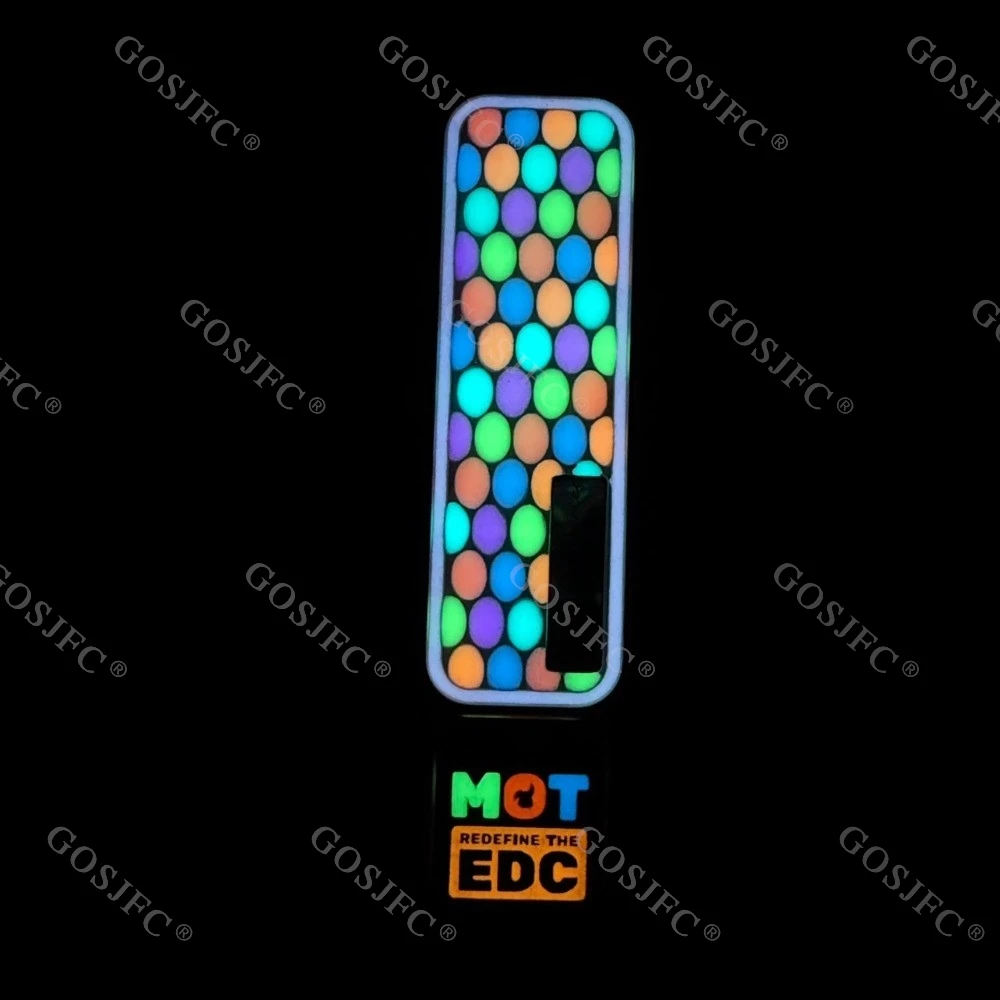 フィジェットトイ EDC フィジェット プッシュスライダー SNAP カラフル