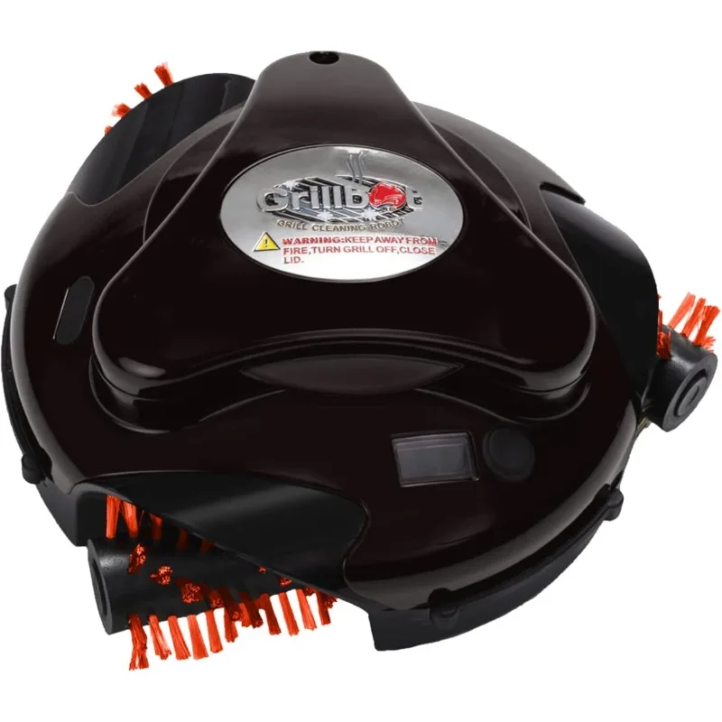 Grillbot Automatic Grill Cleaning Robot with Nylon Brushes, BBQ Cleaner, Brush, Scraper, BBQ Accessories