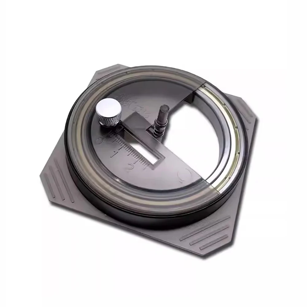 

Вольфрамовый стальной прецизионный круговой резак, плавная регулировка для круглых наклеек 1-50 мм для сборки, инструмент для изготовления моделей «сделай сам» MS075