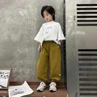 Pantalons d'été pour enfants de 2 à 12 ans, fins et respirants, pour garçons et filles, à séchage rapide, anti-moustiques, pantalons de sport pour jogging, nouvelle collection 2