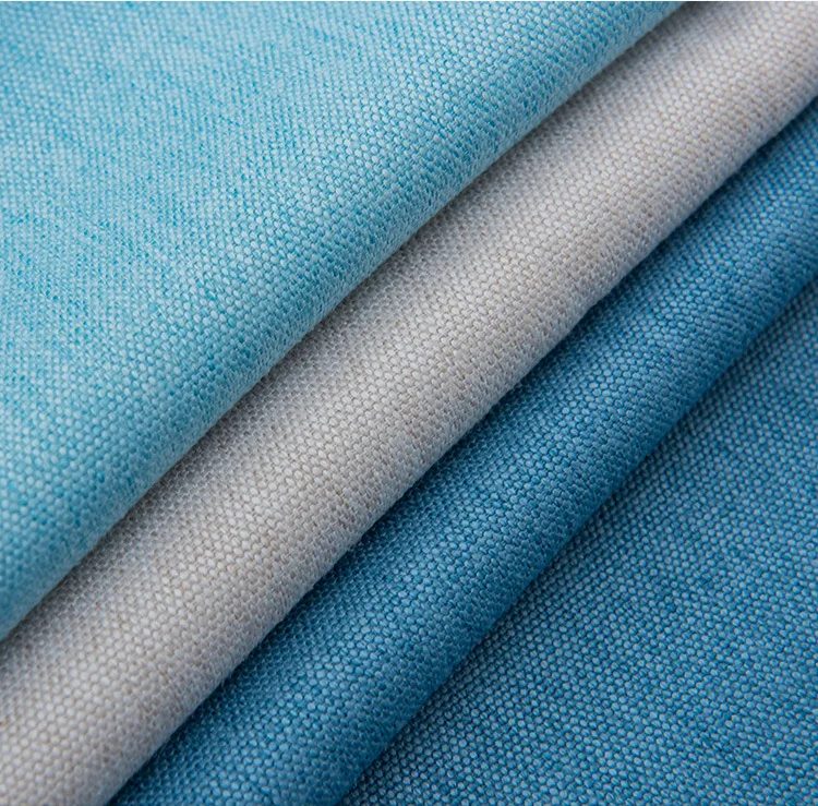 Curtains for Living dining Room Bedroom Modern velvet linen stitching curtains solid color cotton and linen thickening blackout door curtains