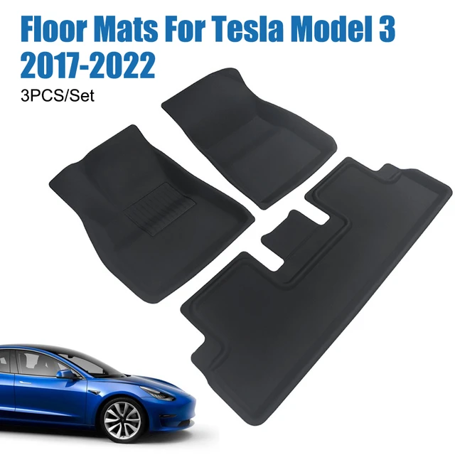 XPE floor mat For tesla model Y floor mats model 3 accessories 2022 2023 to  2016 tesla 3 three tesla y accessoires carpet - AliExpress