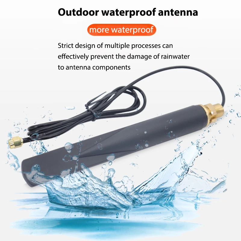 Antenna Signal Booster 8dbi Outdoor Waterproof Omni Antenna 5G 4G 3G Full Band Signal Booster WiFi Dual Band 2.4G 5.8G Long Distance Amplifier
