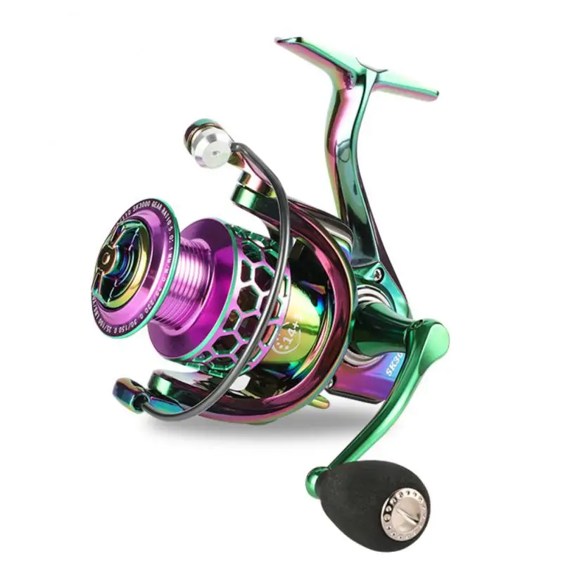 

Brand 5.0:1 4.7:1 Fishing Reel CNCx Rocker 1000 - 7000 Drag System 10Kg Max Power Spinning Wheel Fishing Coil