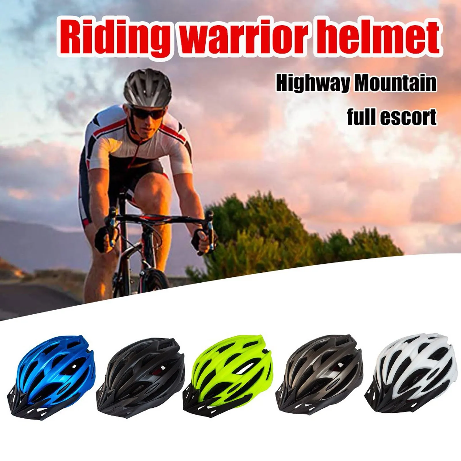 Adult Men's And Women's Bicycle Helmets Road Bike Mountain Bike Helmet Lightweight Road Mountain Cycling Safety Sport Helmets