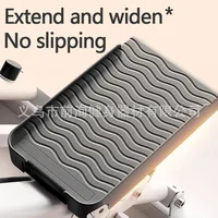 Foldable Stair Stepper Machine - Adjustable Home Climbing Equipment for Cardio & Fat Burn, w/Handles & Non-Slip Pedals 5