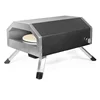 Gas Pizza Machine Portable Home Outdoor Fully Automatic Rotary Oven Baking Gas Pizza Oven  0-300°C AM01Y0005 1