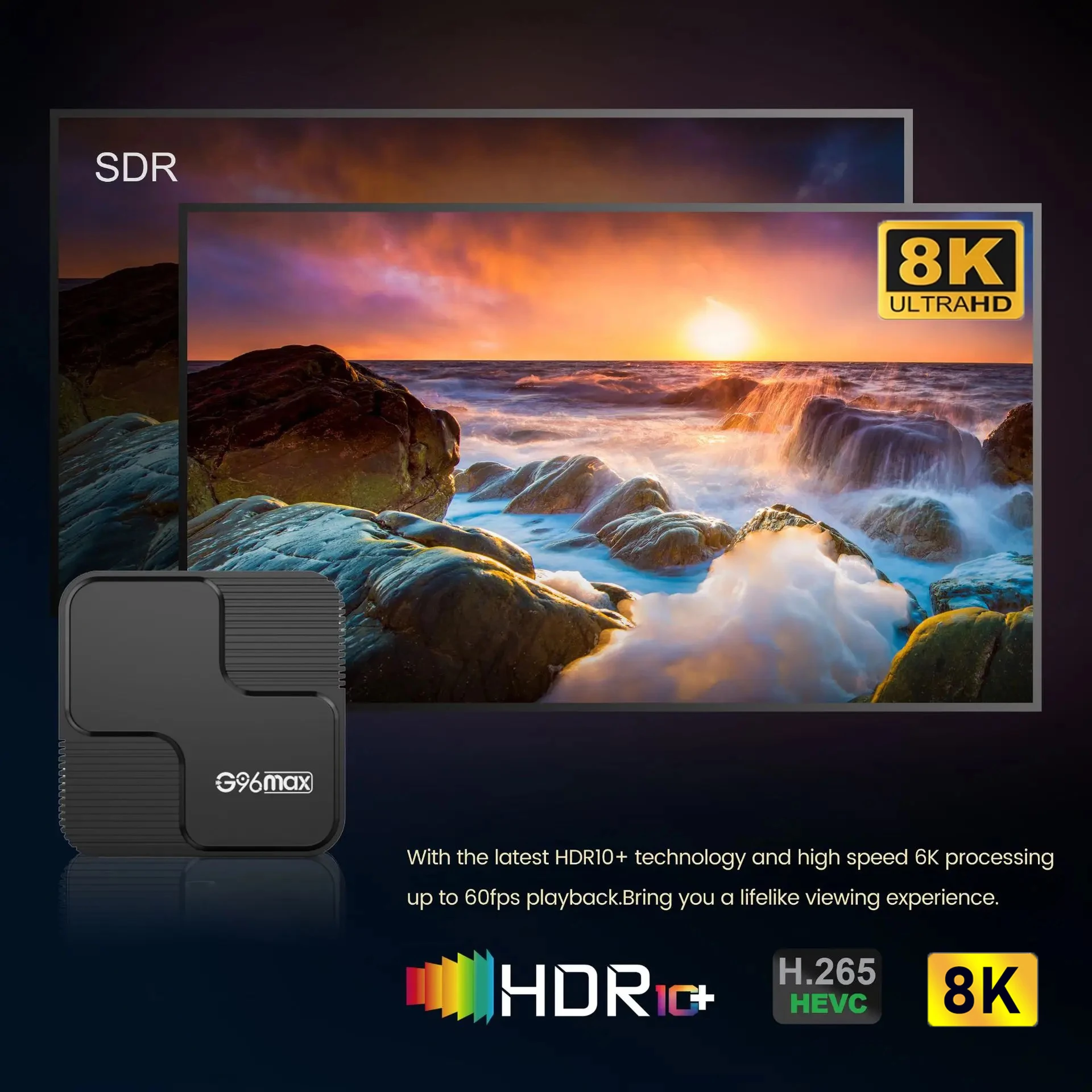 Smart TV Box Android 14 G96 Max Allwinner H618 Dual Wifi 2.4G&5G Quad Core AV1 Google Voice Ram 8GB Rom 64GB 128GB Media Player Smart TV Box Tv Box Streaming Media Player