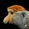 Proboscis Monkey High Fidelity Anime Cute Plushie Nose Ape Plush Toys Lifelike Animals Simulation Stuffed Doll Kawai Toy Gifts 5