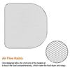 Set of 3 Air Fryer Rack Dehydrator Stand Metal Toast Holder Air Fryer Accessories for PowerXL Air FryerPro/Caynel 5