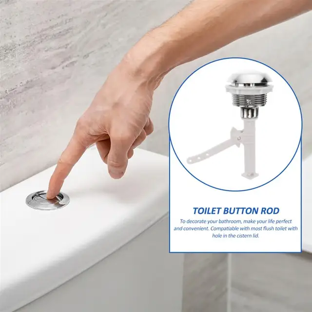 Push Buttons Dual Flush Toilet  Universal Toilet Push Button