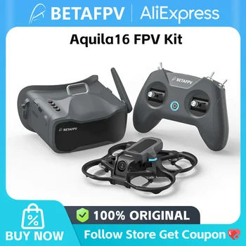 BetaFPV Aquila16 FPV Kit FPV Quadcopter Racing Drone VR03 Occhiali FPV