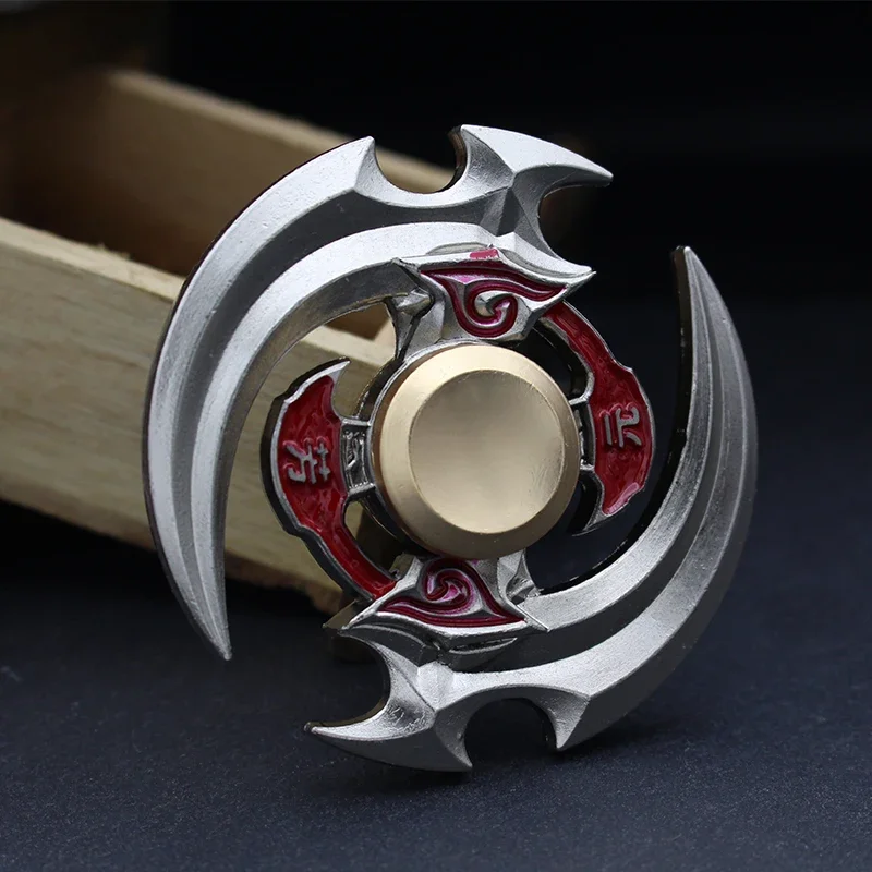 New Zinc Alloy Fidget Spinner Adult Gift Smooth Electroplate Hybrid Bearing Toys Metal Fidget Hand Spinner Finger Focus Toy 2