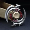 New Zinc Alloy Fidget Spinner Adult Gift Smooth Electroplate Hybrid Bearing Toys Metal Fidget Hand Spinner Finger Focus Toy 2