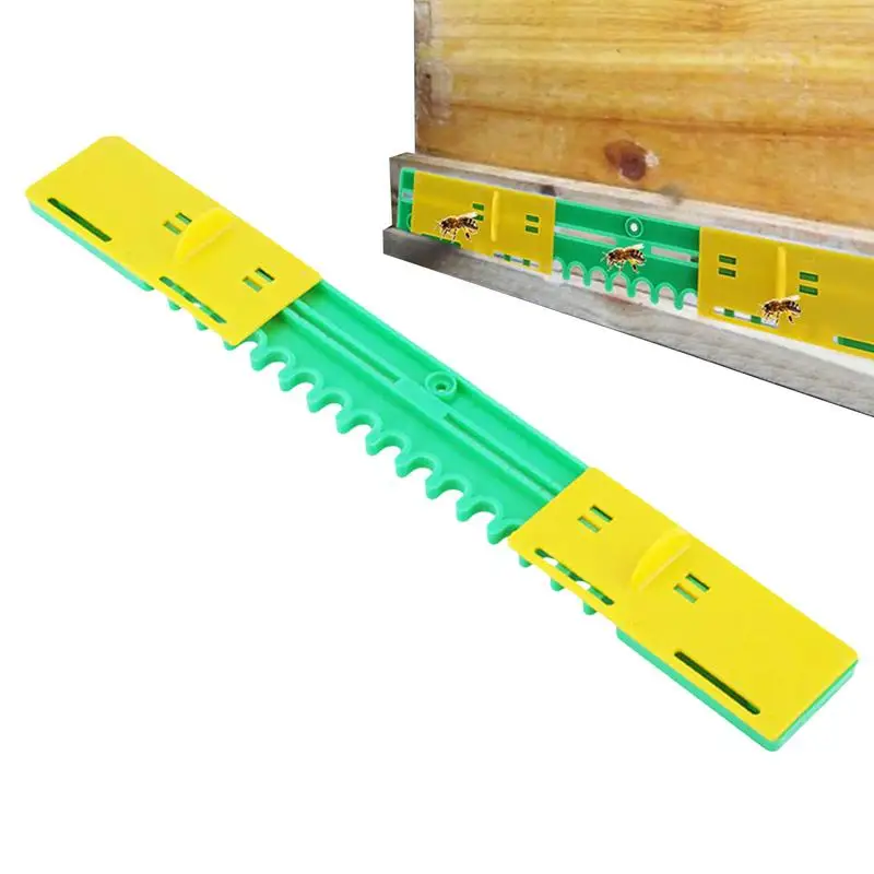 

Beehive Entrance Reducer Beehive Travel Gate Anti Escape Hive Gate Adjustable Bee Hive Sliding Guards For Beekeeping Beehive