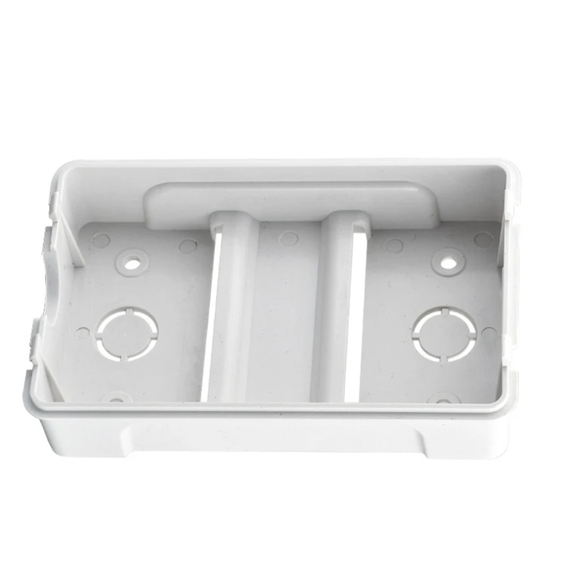Circuit Breaker Box 4.72x2.95in 2-3 Way Junction Box Not Waterproof Distribution Protections Clear Cover electrical junction box electrical box electrical distribution box