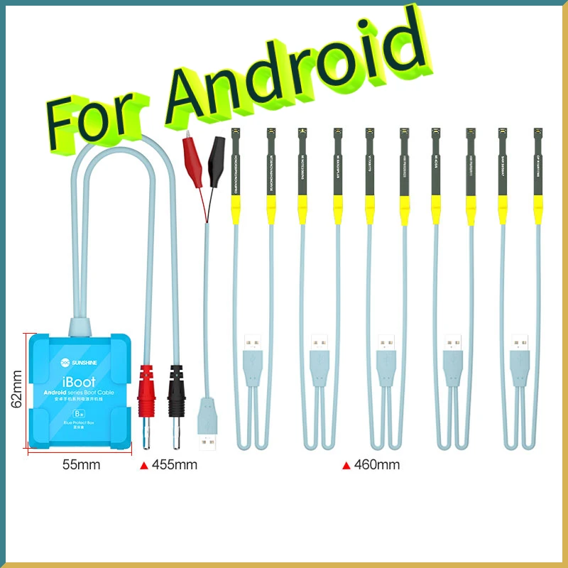 

Кабель питания IBOOT Type B для телефонов Android, использует обычный интерфейс Micro USB, поддерживает модели 300 + Android