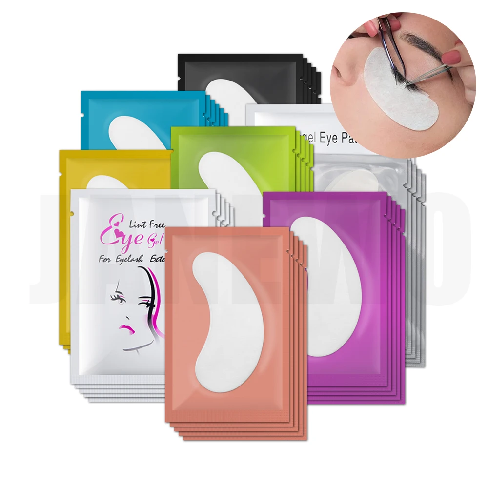 

500 _ патчи для наращивания ресниц, гидрогелевые патчи для глаз, наклейки, инструменты для макияжа, принадлежности для наращивания ресниц