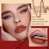12 Colors Sexy Matte Lipstick Pencil Waterproof Lasting Lip Liner Pen Non-stick Cup Lip Liner Contour Pencil Beauty Makeup Sets 4