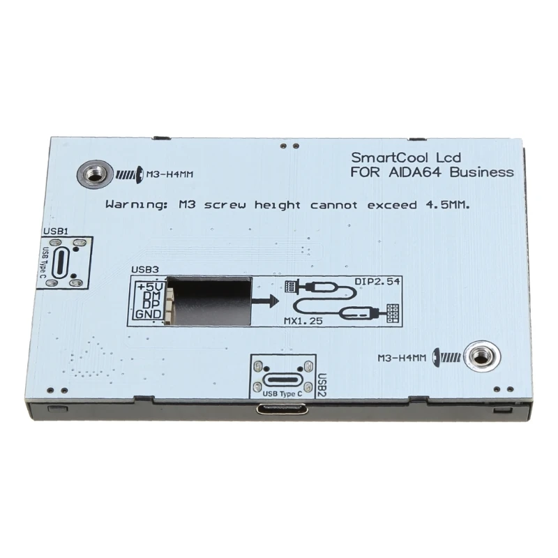 3.5 ġ 320x480 ̴ 뷮  ȭ IPS , Aida64  USB ǻ  USB2LCD ÷ PC