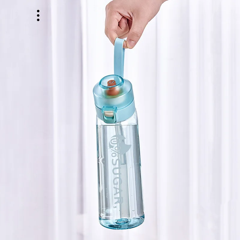 

Water Cup Air Flavored Sports Water Bottle Suitable For Outdoor Sports Fitness Fashion Fruit flavor Water Bottle Scent Up
