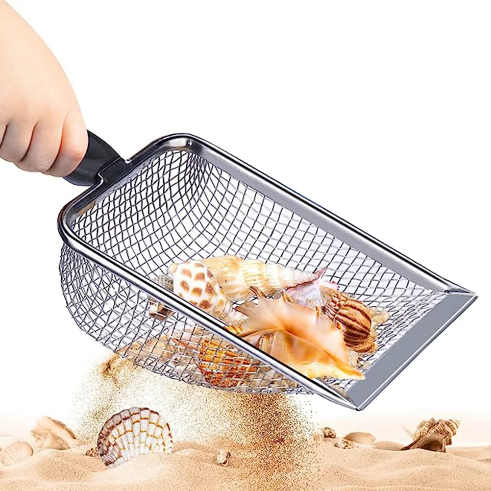 Beach Net Food Toy Outdoor Play Toys for Kids Sand Sifter The Seashells Cooking Light 5