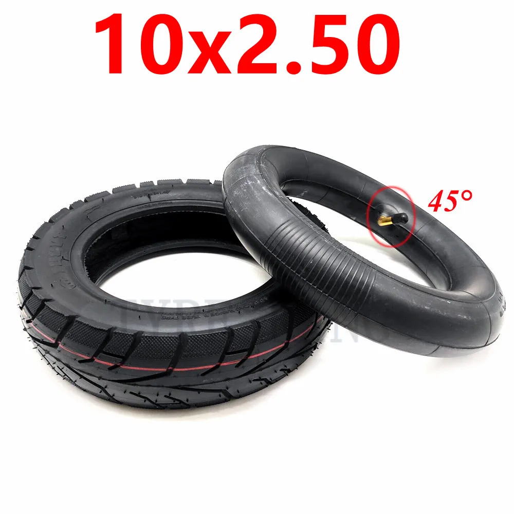 High Quality 10x2.50 Inner Outer Tyre 10 inch Pneumatic Tire for Electric Scooter Accessories