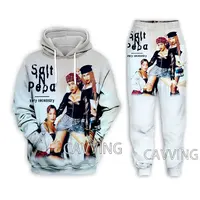 New Fashion  3D Print Salt N Pepa  Hoodies/Hooded Sweatshirts + Pants Trousers Suit Clothes Two-Pieces Sets 1