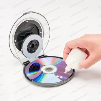 CD Repair Machine CD Disc Scratch Repair Device DVD Data Recovery Set Cleaning Fluid Paste Tool Cleaner 1