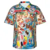 Men's Shirt Summer Casual Fashion Short Sleeved Shirt For Men Loose Breathable Hawaiian Shirt Man Casual Men's Clothing Top 6