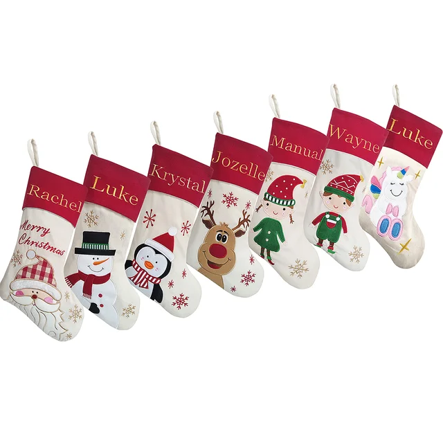 Personalized Embroidered Christmas Stocking