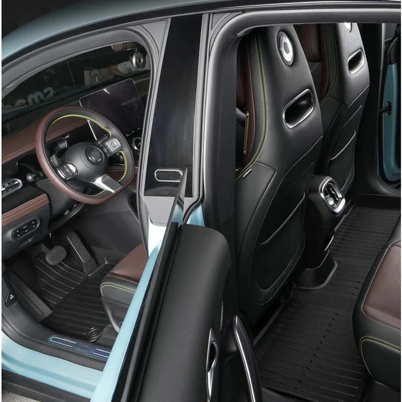 for Benz smart #1 Car Floor Mats Trunk Mats Cargo Liner Protector Waterproof Non-slip Foot Pad Carpet Kits