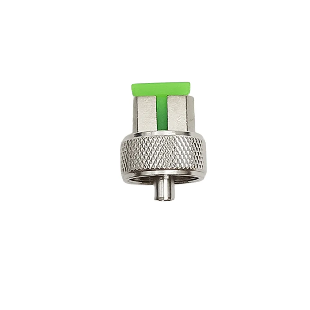 Single SC APC Connector Fiber Optic Adapter