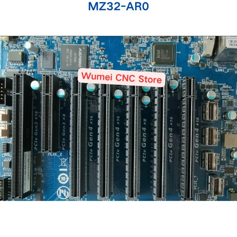 중고 테스트 OK MZ32-AR0 REV:1.0 DDR4 소켓 SP3 서버 마더보드