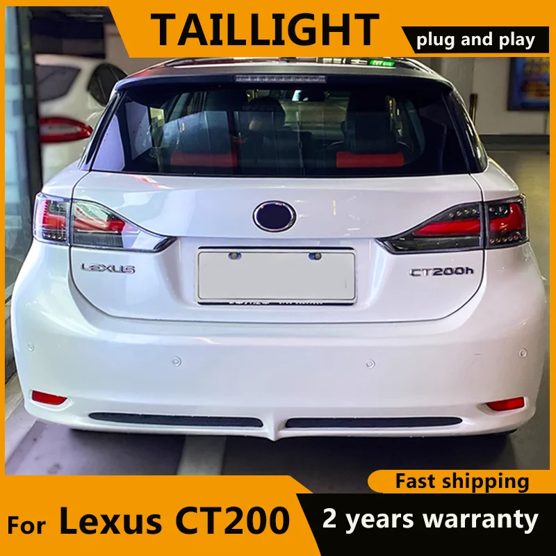 Car Lights for Lexus CT200h Taillights 2011-2017 CT200 LED