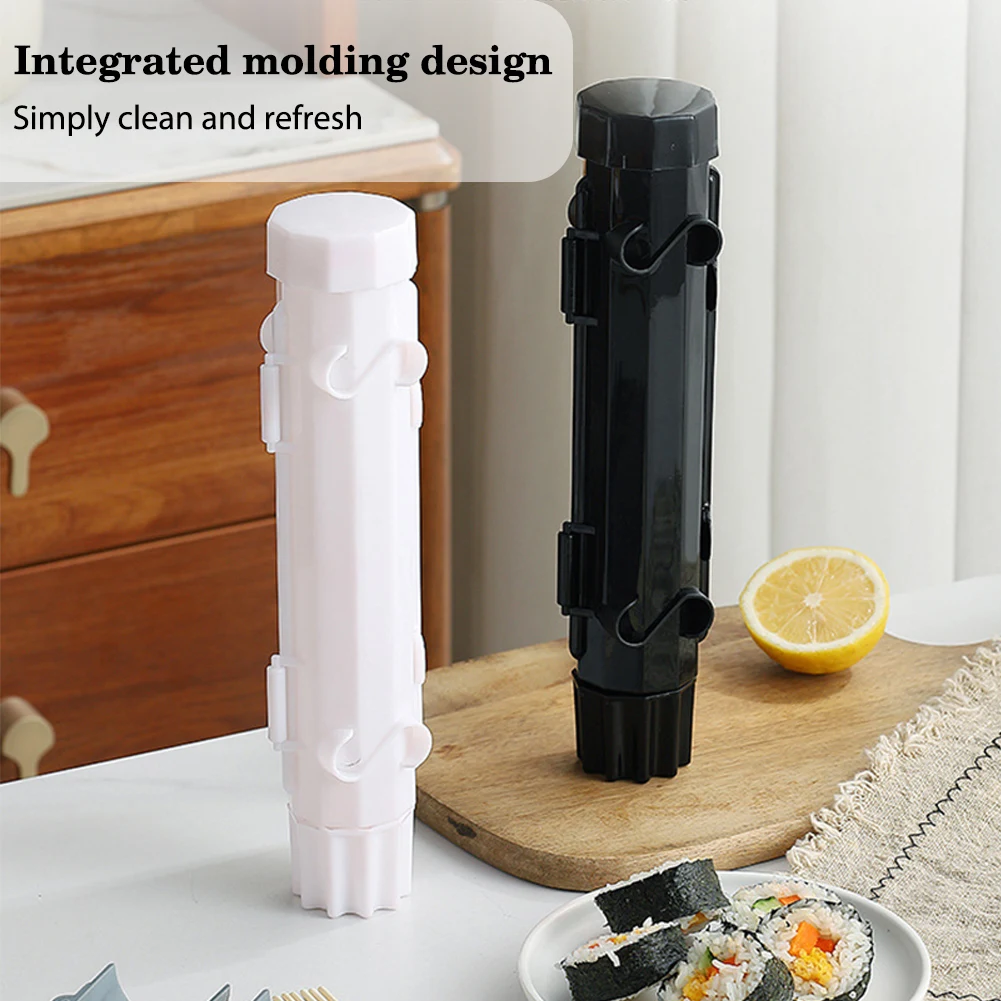 Quick Sushi Kit Mold DIY Beginner Roller Rice Making Machine Vegetable Meat Sushi Maker Tool Cylindrical Kitchen Accessories