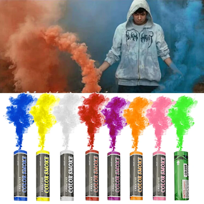 Colorful Smoke Pills Combustion Smog Cake
