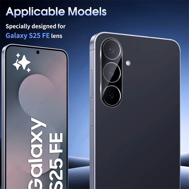 Premium 3D Curved Glass Camera Protective Case